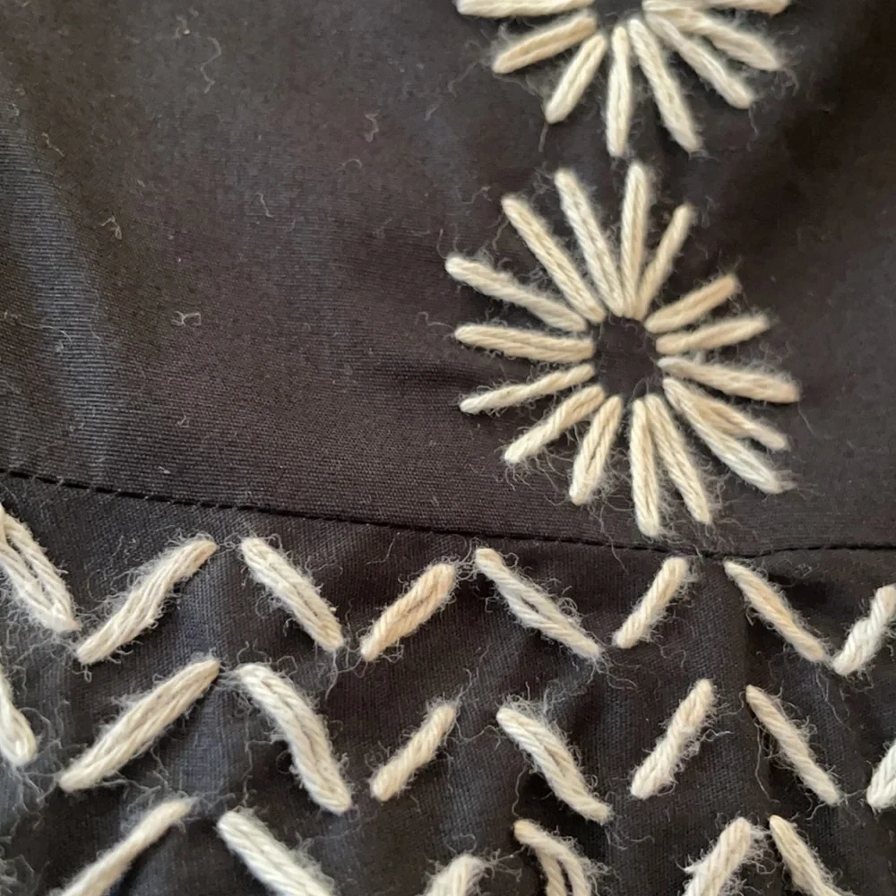 Sue Wong Vintage embroidered cotton sleeveless dress! - 2007 Fashion Show. RARE! - Picture 14 of 15